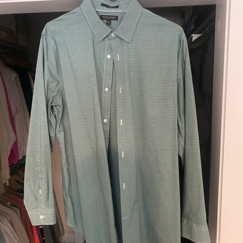 Banana Republic Mens Slim-Fit XL dress shirt
